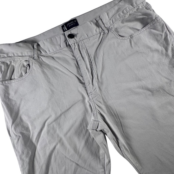 johnnie-O Other - Johnnie-O Est Coast Prep Chino Pants Mens 40x33 Grey‎ Iron Cotton Stretch